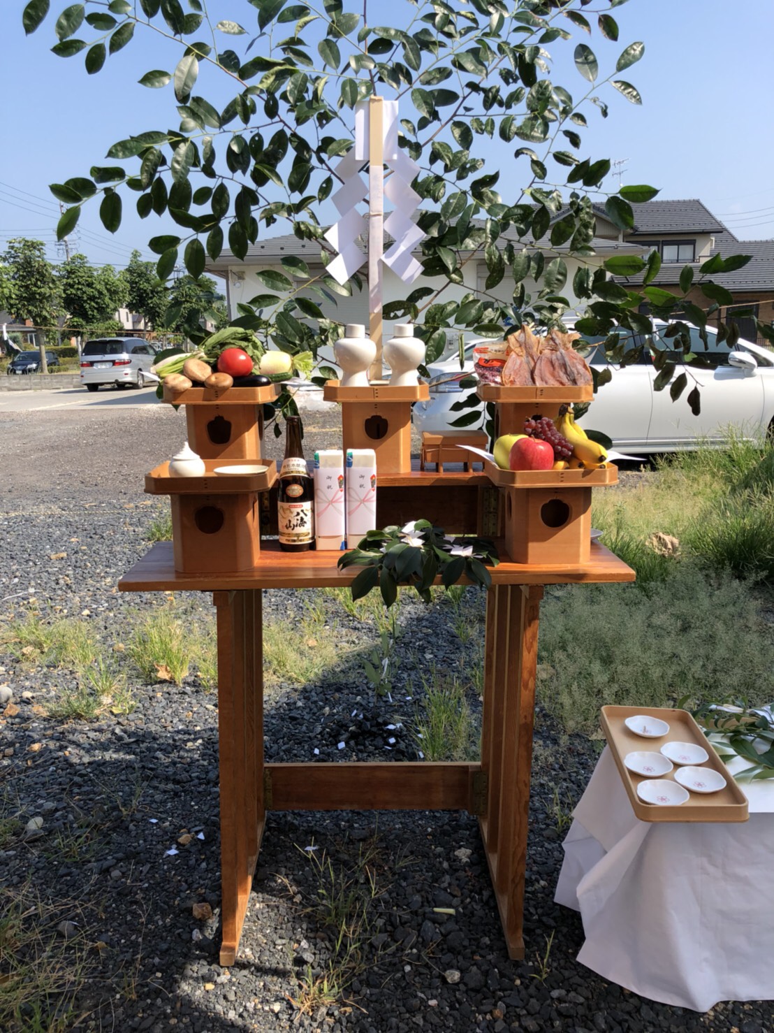 岐阜市 地鎮祭 イマイホーム 今井建築